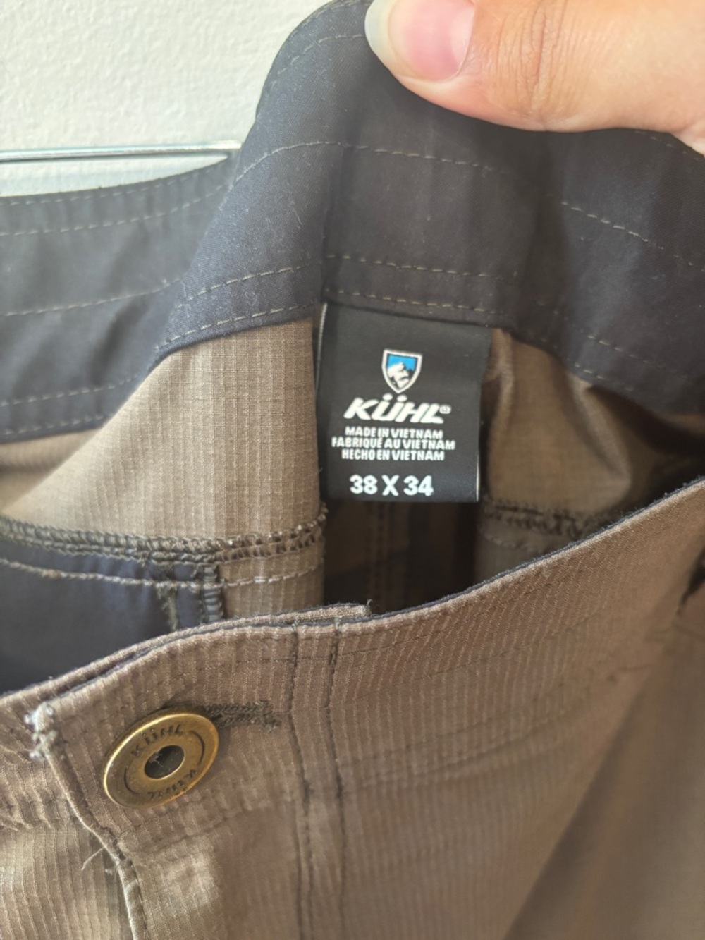 Kuhl Men's Brown Silencr Pants Size 38x34 - Picture 5 of 8